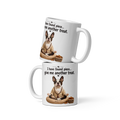 Zen "Enlighten-Mints" Meditating Boston Terrier Ceramic Coffee Mug